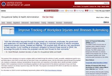 Proposed Improvements to Tracking of Injuries and Illnesses Proposed Improvements to Tracking of Injuries and Illnesses