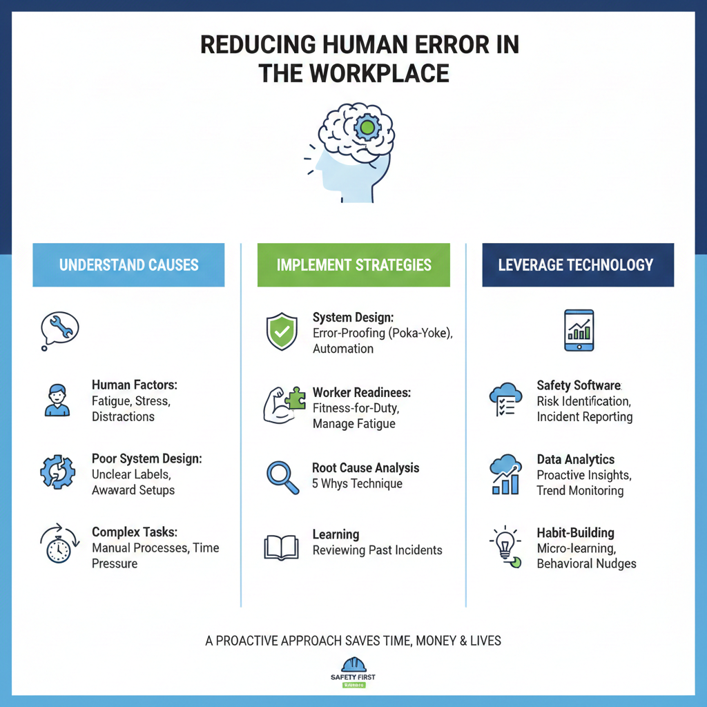 Reducing Human Error in the Workplace: Strategies, Tools, and Safety ...